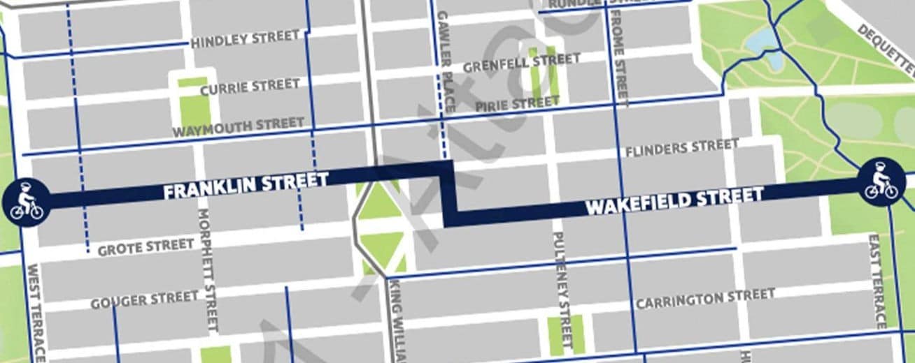 Adelaide east–west bikeway back on table