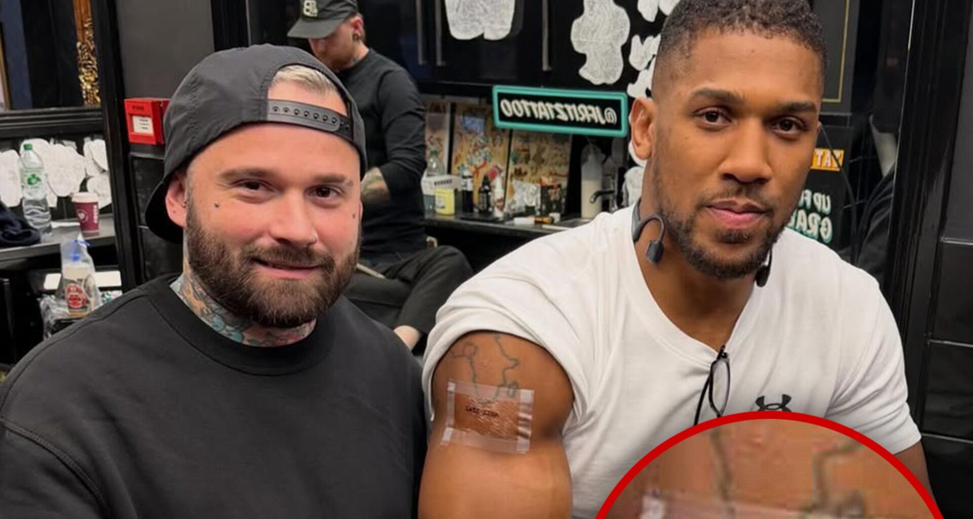 Anthony Joshua Honors Late Friends With Tattoos After Fatal Car Crash