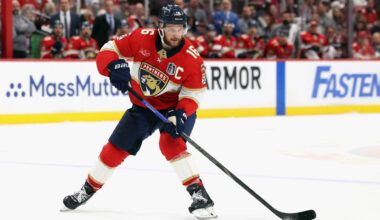 Barkov 'really happy' with recovery from knee surgery for Panthers