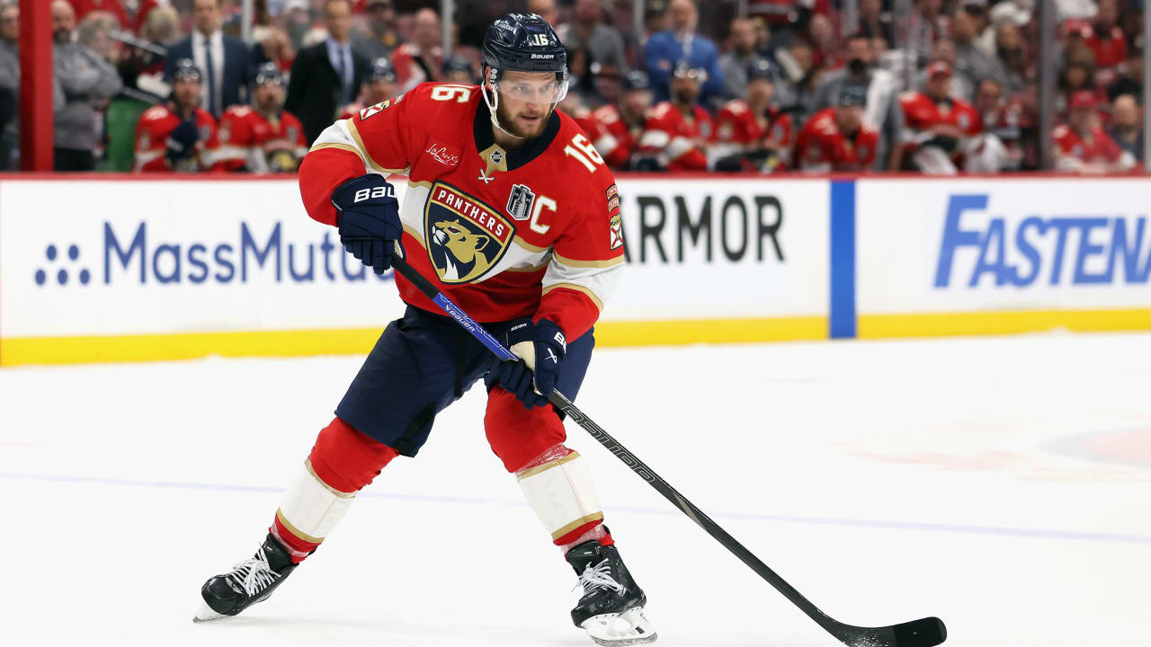 Barkov 'really happy' with recovery from knee surgery for Panthers