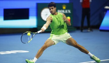 Carlos Alcaraz converts 6th MP to sink Andrey Rublev, awaits resurgent Arthur Fils in Doha final | ATP Tour