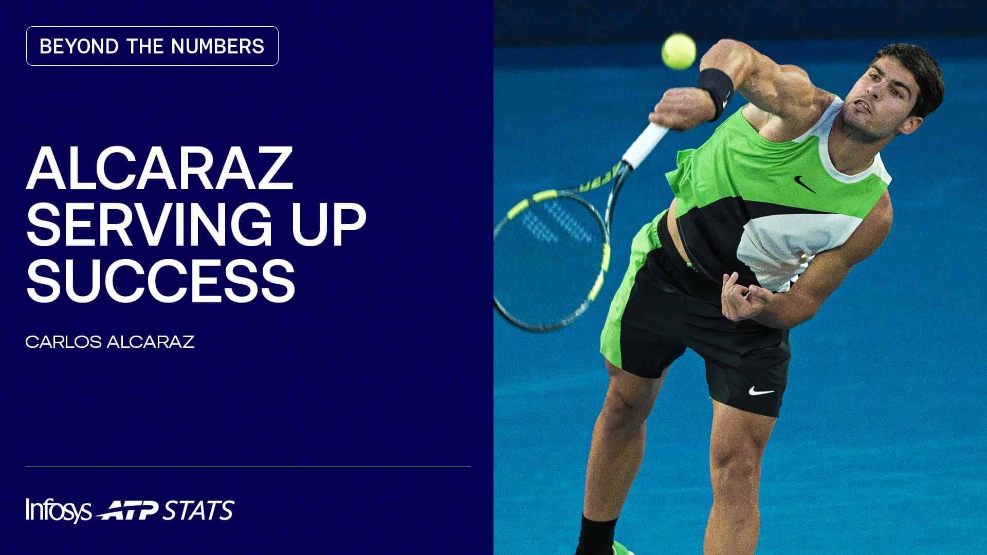 Carlos Alcaraz has won 90.8 per cent of his service games in 2026.