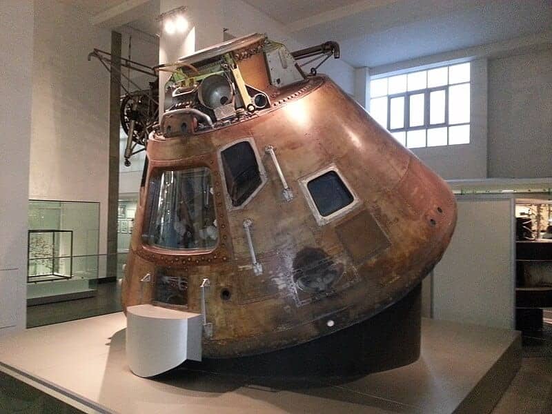 Apollo 10 Mission Control Module, On Display At The Science Museum In London