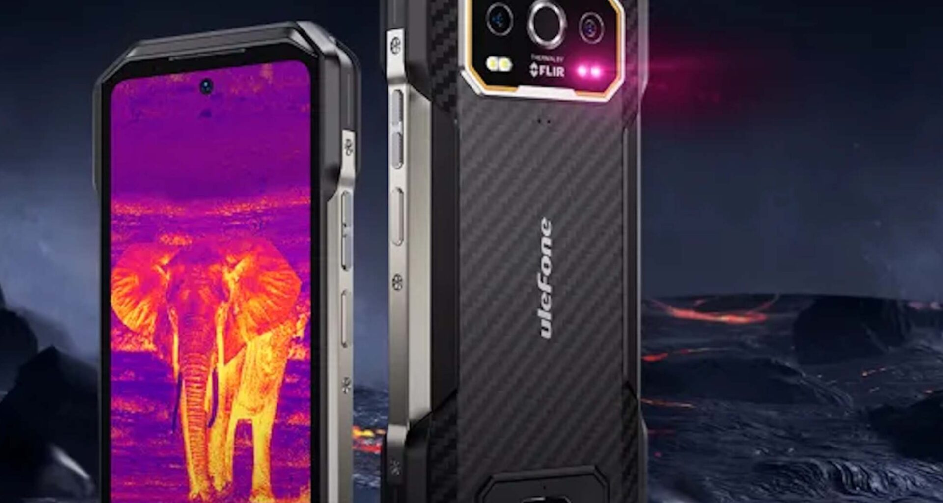 Ulefone: New smartphones feature night vision, infrared and FLIR thermal camera