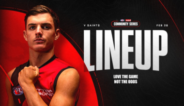 AAMI Community Series: Essendon v Saints