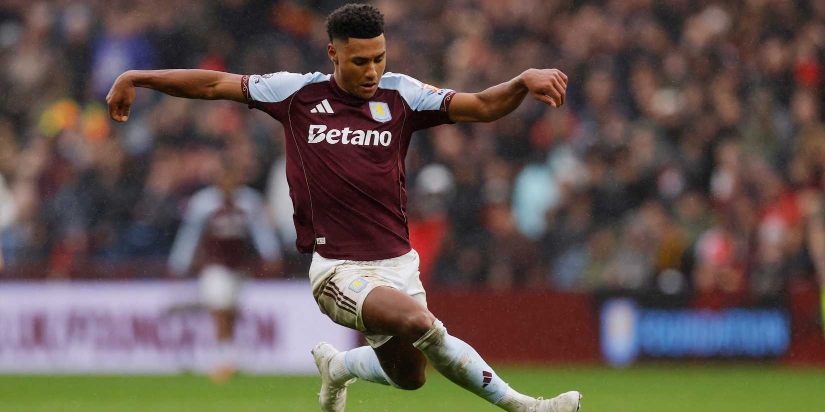 Aston Villa's Ollie Watkins in action