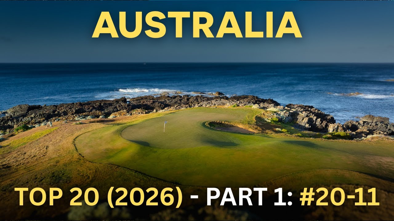 Australia’s Top 10 Golf Courses for 2026: Stunning New Video from Under The Card
