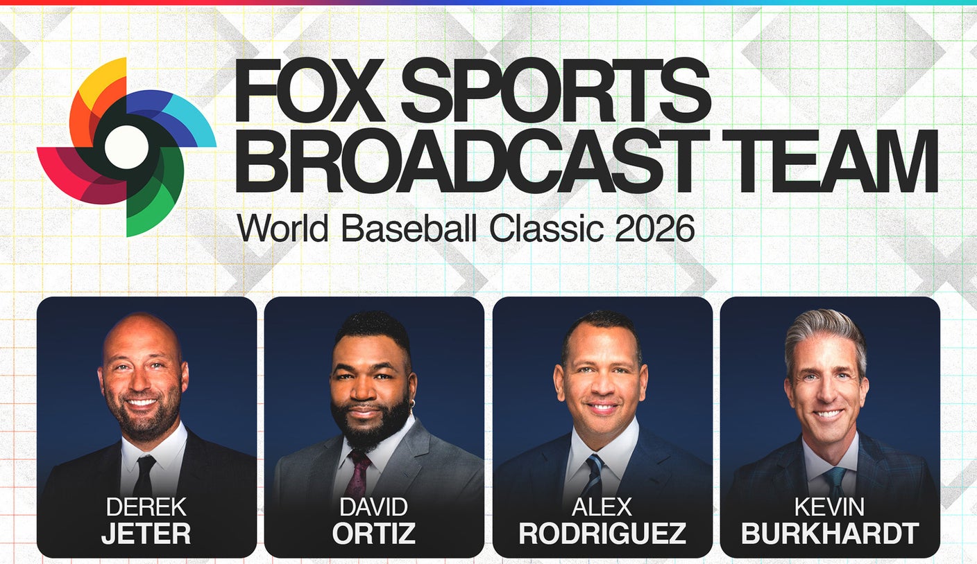A-Rod, Big Papi, Jeter Headline FOX Sports' 2026 World Baseball Classic Coverage