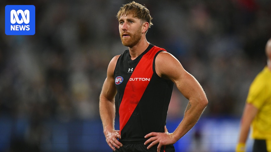 Former AFL captain Dyson Heppell speaks about unhealthy relationship with food during playing career