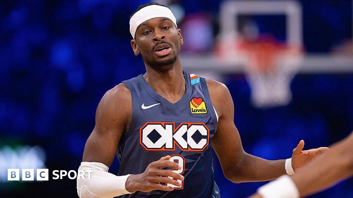 Shai Gilgeous-Alexander in action for the Oklahoma City Thunder