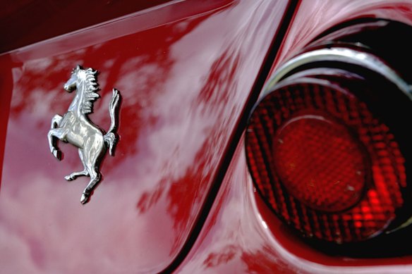 The Ferrari California was a 2010 model bought second hand.