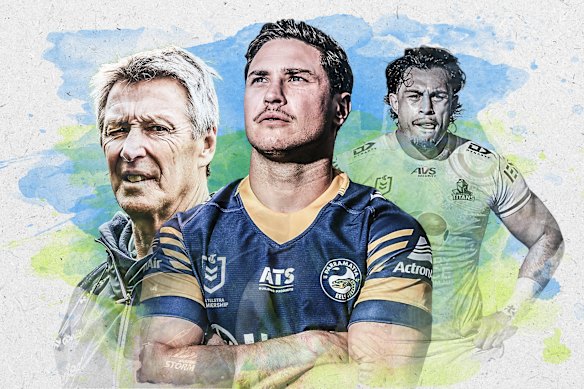 The Storm, Eels and Titans will all be fighting for a spot in the bottom half of the top eight.