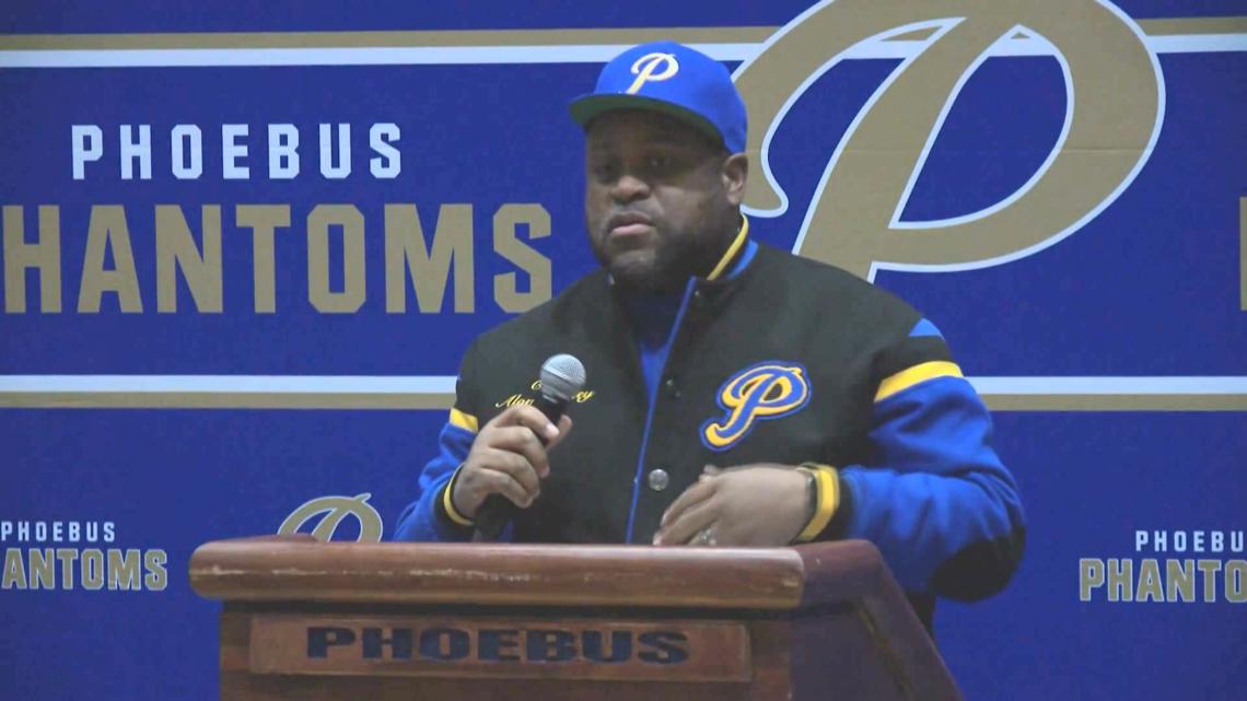 Phoebus High School names Alonzo Coley as head football coach