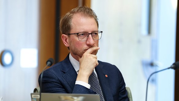 Senator James Paterson on Wednesday.