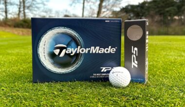 TaylorMade TP5 and TP5x golf balls