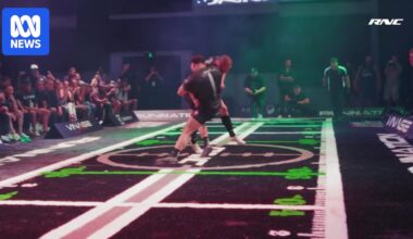 Collision sport Run Nation Championship in Sydney sells 5,000 tickets despite head injury concerns