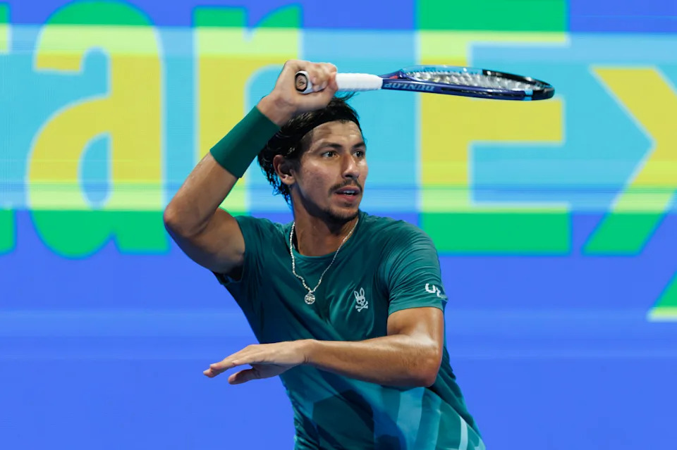 Seen here, Aussie star Alexei Popyrin.