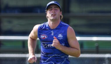 George Wardlaw injures hamstring at North Melbourne Kangaroos, Mark Keane stretchered off at training with leg injury, Zac Becker invited as SSP train-on player, injury timeline, Sturt Doubles Blues, latest news