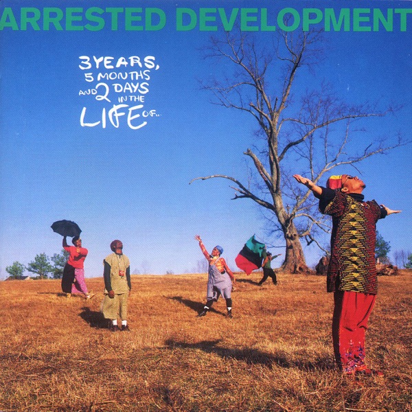 Album cover showing people standing in a field with blue sky, with the title 3 Years, 5 Months and 2 Days in the Life Of…
