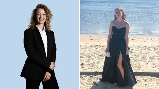 Livia Mulheim (left) and Charlize Zmuda (right) were among the five people killed by a shark in Australia last year. 