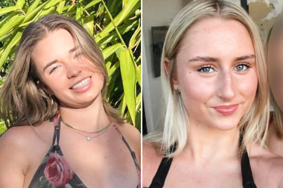 Holly Morton-Bowles (left) and Bianca Jones died after a mass drink poisoning in Laos.