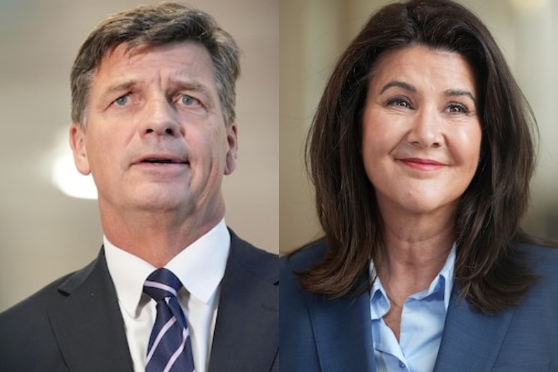 Angus Taylor and Jane Hume