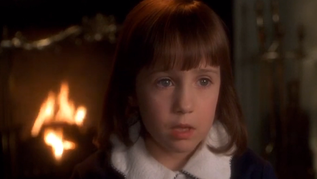 Mara Wilson in Miracle on 34th Street.