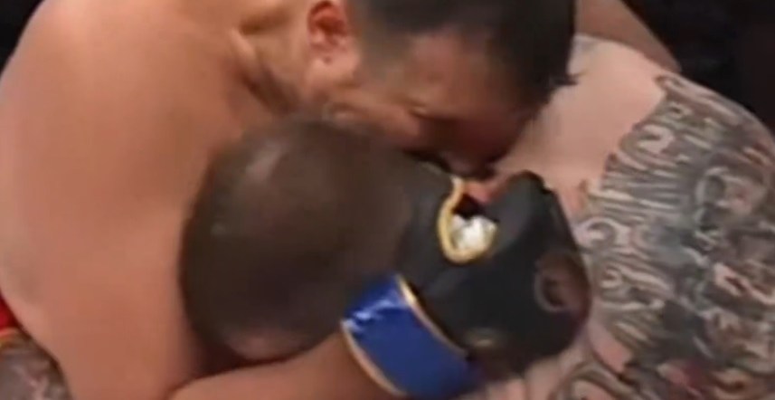 Video: Gruesome ear bite leads to fighter being assaulted by crowd