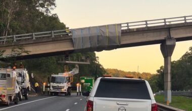 Bruce Highway southbound lanes reopen after truck collision