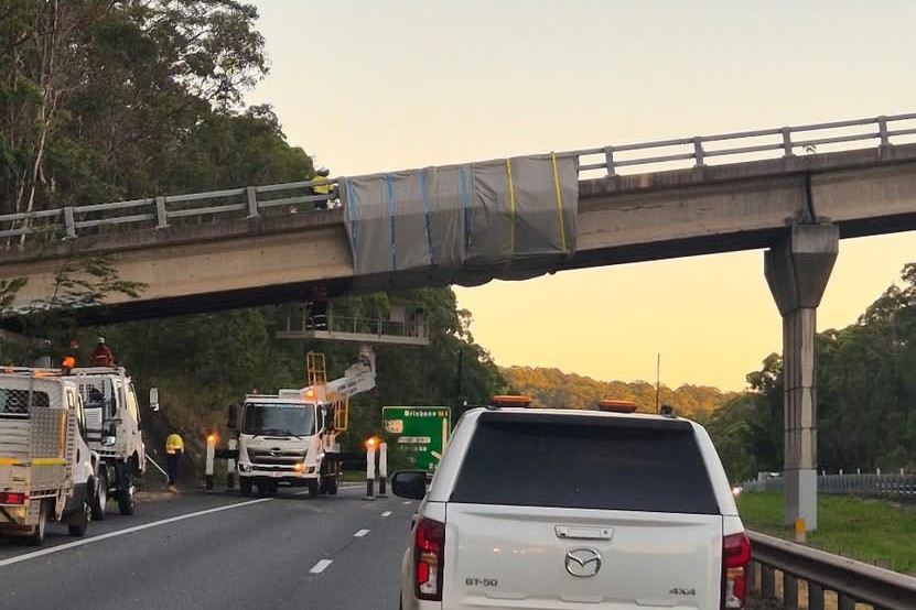 Bruce Highway southbound lanes reopen after truck collision