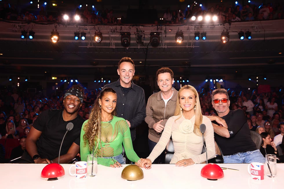 ksi, alesha dixon, ant and dec, amanda holden, simon cowell, britains got talent