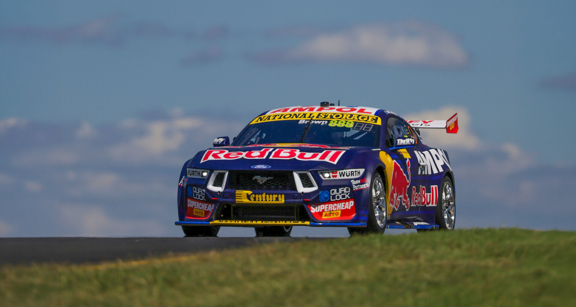 Brown grounded but Dutton confident after fast Ford start - Repco Supercars Championship