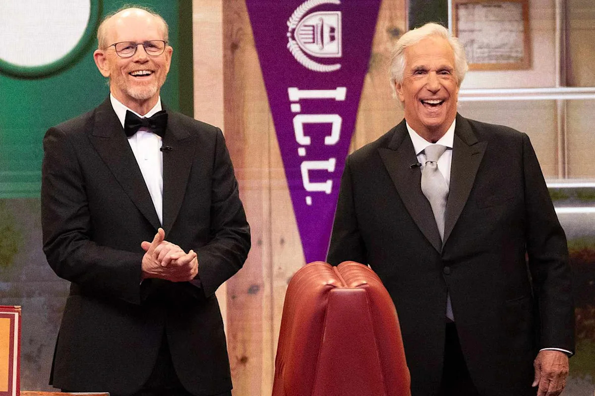 Henry Winkler Says Ron Howard's Stage Fright Left Him 'Panicked' When They First Began Filming “Happy Days”