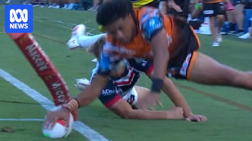 Faaletino Tavana scores stunning try in NRL trial, Canterbury Bulldogs star Matt Burton limps off