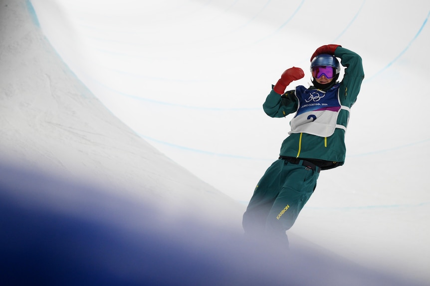 Scotty James with his hand on his head