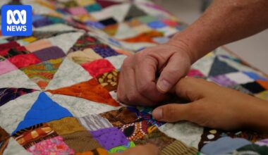 Handmade patchwork quilts bring comfort to Taree palliative care patients and their families