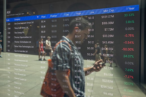 The ASX hit a record high in early trade.