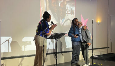 Chloe Morgan, Joanie Evans and Aslie Pitter