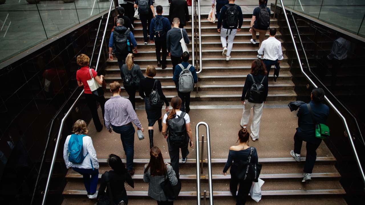 Real wages are going backwards, fresh data from the ABS confirmed. Picture: NewsWire / Nikki Short