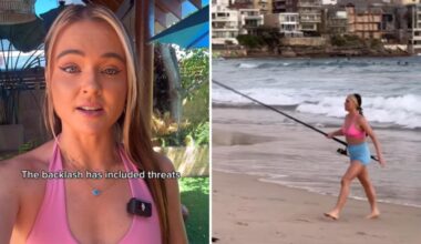 Tash Peterson: Notorious vegan activist fires back after receiving death threats for viral fishing video
