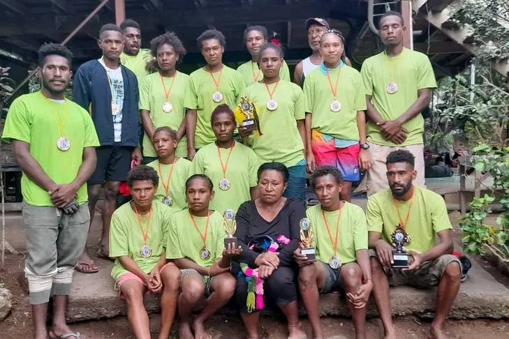 KUBA senior teams in Kikori, Gulf province