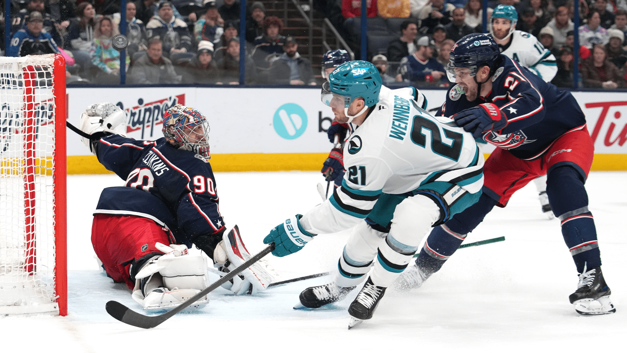 Wennberg aiming to help propel Sharks to playoffs, Sweden to Olympic gold