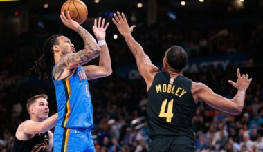 NBA roundup: Thunder sink 21 three-pointers to extend winning streak to seven