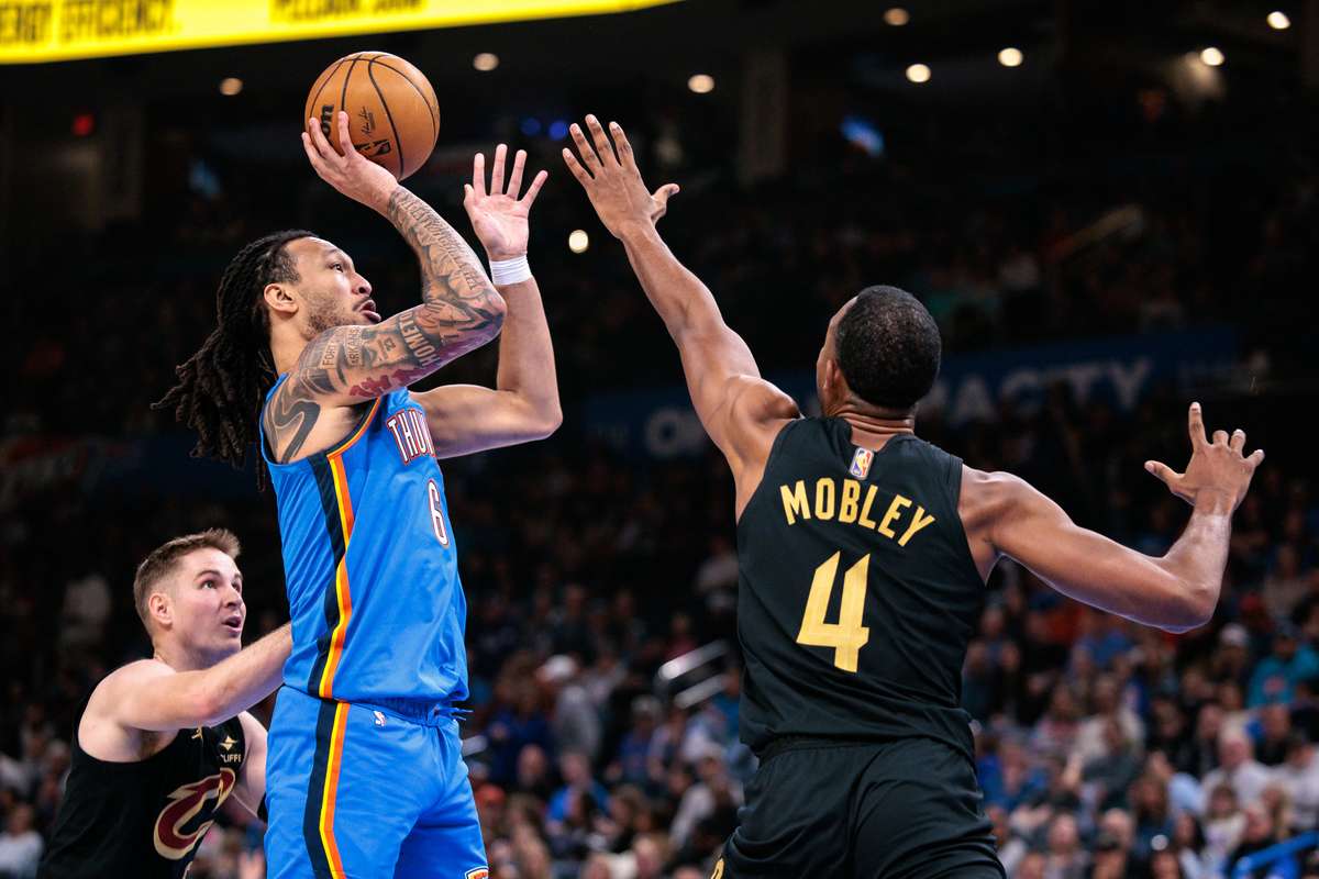 NBA roundup: Thunder sink 21 three-pointers to extend winning streak to seven
