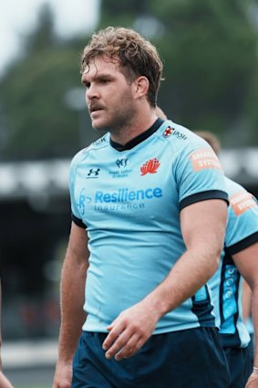Angus Scott-Young joined the Waratahs in December.