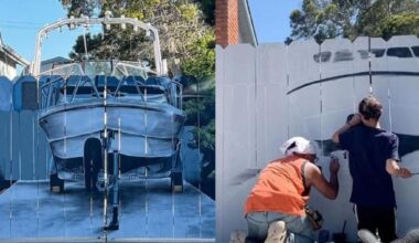 Home owner’s brilliant payback after neighbour’s boat complaint