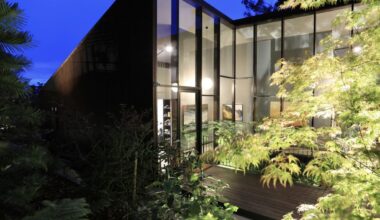 Hidden oasis: Cutting-edge forest home’s ensuite set below bedroom