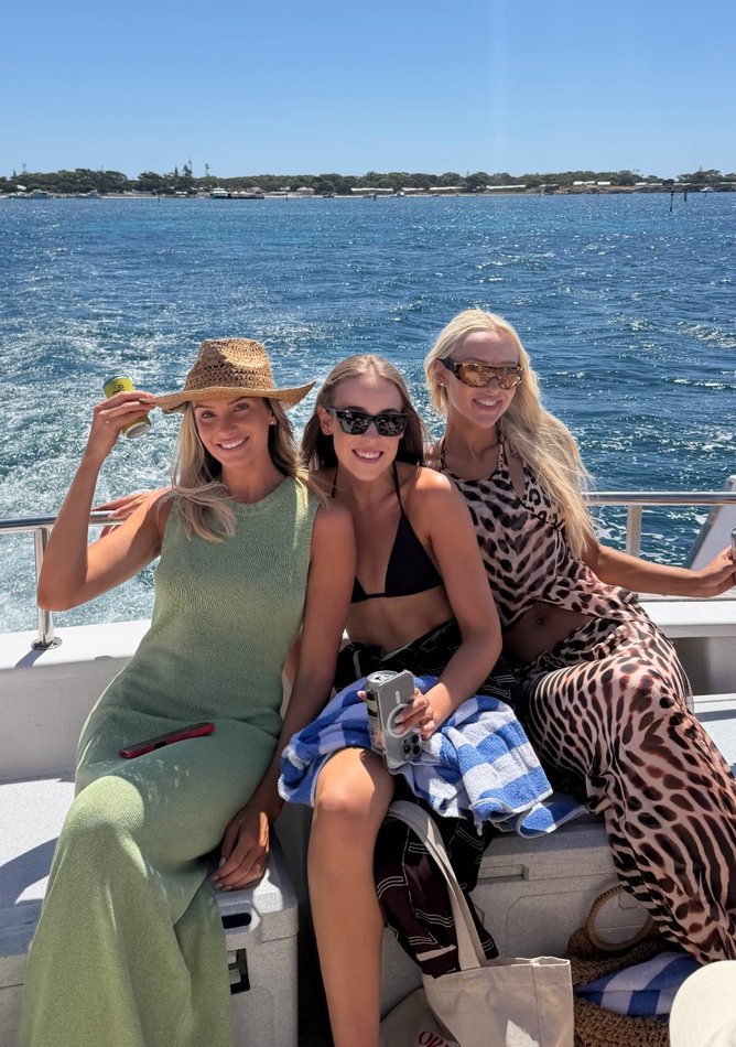 Rottnest Island turned on the weather for the girls' trip.