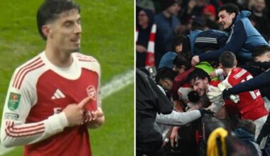 Arsenal beat Chelsea to book Wembley final, Kai Havertz sinks old club, goal, highlights