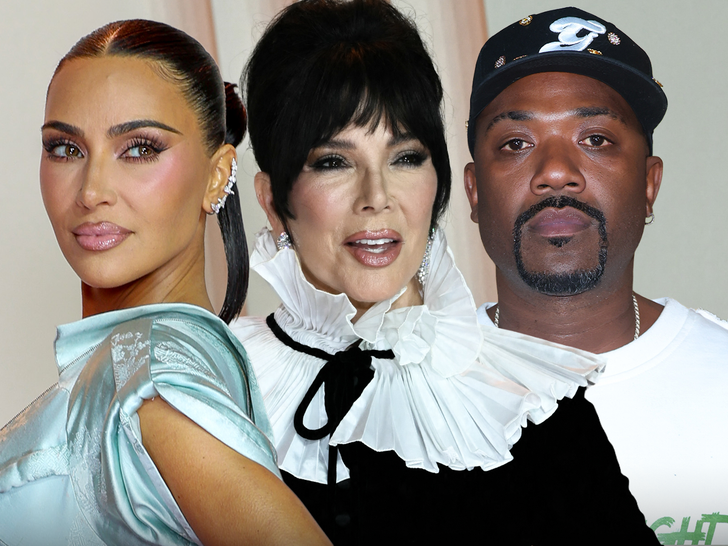 kim kardashian kris jenner ray j main getty